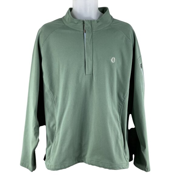 Peter Millar Crown Sport Mens XXL 1/4 Zip Soft Pullover Performance Golf Jacket - Picture 3 of 16